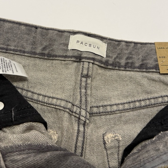 PACSUN Gray Denim Mini Skirt - Picture 3 of 6